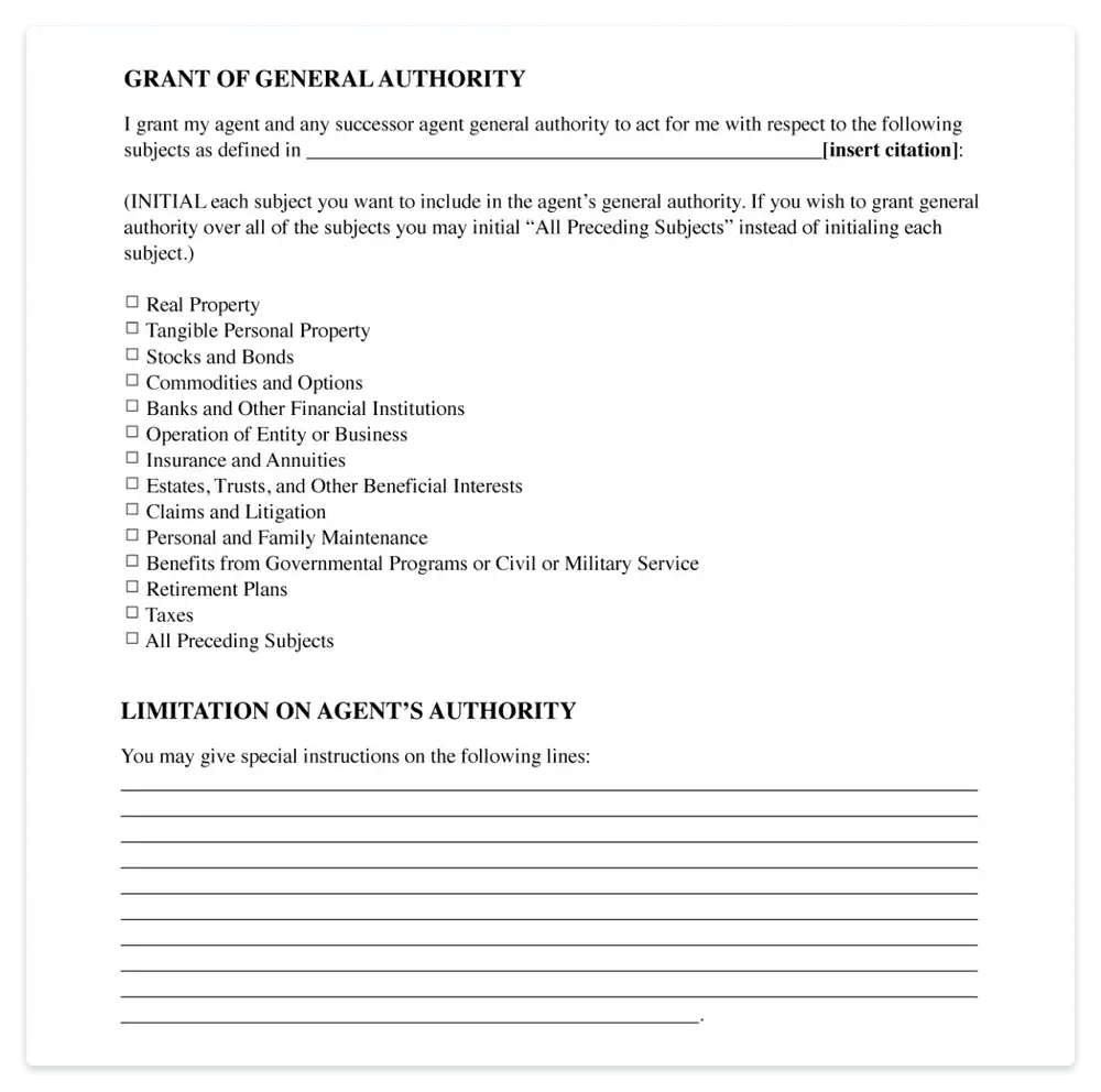 grant-general-authority-and-limitations
